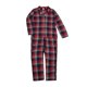 thumbnail image 1 of SF - Juego de Pijama Tartán para Hombre (Rojo, Marino), 1 of 2