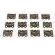 thumbnail image 2 of 12x de joyería de bronce de latón  música de Caja  de 33x41 mm Gloria Mini bisagras, 2 of 9