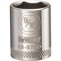 Stanley Tools 227879 0.56 in. 6 Point Socket - 0.37 in. Drive