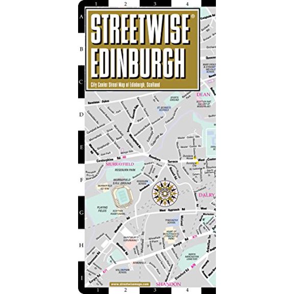 Pre-Owned Streetwise Edinburgh Map - Laminated City Center Street Map of Edinburgh, Scotland (Streetwise (Streetwise Maps)), 9781931257459, 1931257450, Paperback, Fol Lam Ma edition