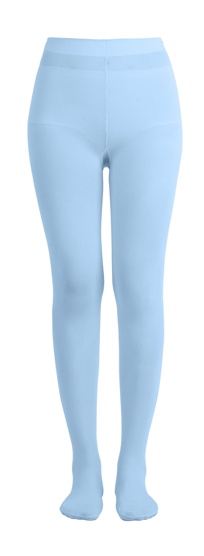 EMEM Apparel Women's Ladies Solid Colored Opaque Dance