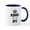White/Navy Inside, variant on CafePress - King Of The RV - 11 oz Ceramic Mug - Novelty Coffee Tea Cup