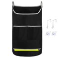 thumbnail image 1 of Cesto de ropa para colgar en la puerta Bolsa de ropa con cremallera de gran capacidad para baño-Negro- Teléfono móvil Teléfono móvil Accesorios para teléfonos móviles, 1 of 5