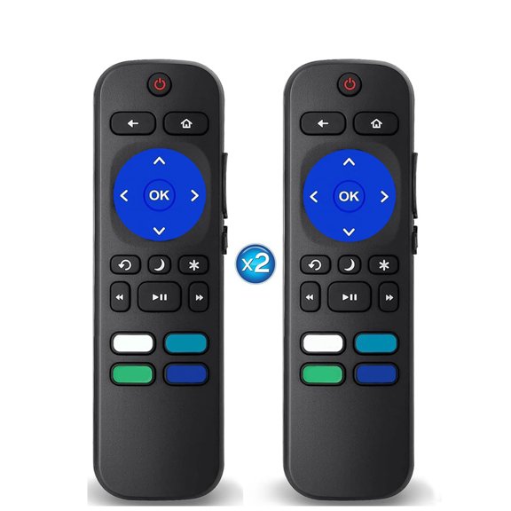 (Pack of 2) Replacement Remote Control Compatible
