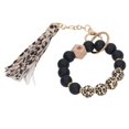 thumbnail image 4 of Pulsera de cuentas, llavero de silicona, pulsera, llaves de coche, llavero, pulsera, llavero, ultra sensible, 4 of 12