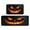 Scary Night Halloween, variant on Night Ghost BOO Evil Pumpkin Halloween () Kitchen Mats Sets Of 2 Decor Mats for Floor Bathroom-Non Skid Washable Floor Mats Retro Rugs (17x47in+30x17in)