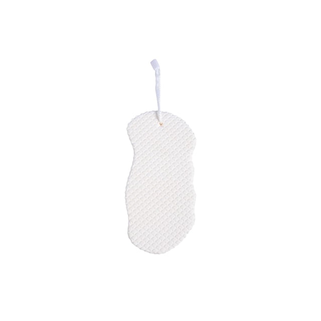 Bearachild Esponja de ducha para el cuerpo, líneas exfoliantes suaves, cepillos de baño, removedor de piel muerta para el cuerpo, herramienta limpiadora Suministros de limpieza para el hogar Blanco Bearachild HA074107-01