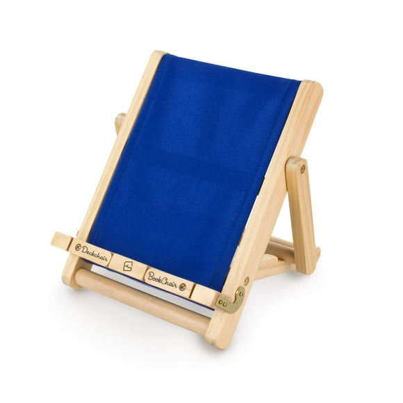 Gifts for Readers & Writers Deckchair Bookchair iPad Stand | Stylish Book Holder & Tablet Stand | Cookbook Holder | Reading Stand | Tablet and Book Rest | Fun Novelty Gift for Book Lovers