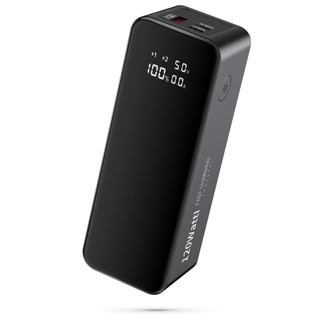 Banco de energía WOXAB/HSL 27000 mAh, 120 W, alta capacidad, 99 Wh