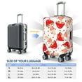 thumbnail image 6 of Haiem Cute Mushroom Luggage Cover Printed Suitcase Covers for Luggage Elastic Washable Suitcase Protector Fits 18-32 Inch Luggage-X-Large, 6 of 9