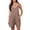 Khaki, variant on Aura Lane Women's Open Back Summer Romper Sleeveless Loose Fit Casual Jumpsuit Blue XL