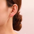 thumbnail image 3 of WILLBEST Aretes De Mujer De Acero Inoxidable Con 26 Iniciales, Aretes Con 26 Letras Del Alfabeto De La A A La Z, Aretes Dorados Con 26 Iniciales Del Alfabeto, Aretes Ligeros Para Mujeres Y Niñas., 3 of 4