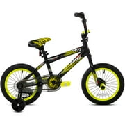 14" Kent Dirt Racer Boys' Bike, Black/Yellow