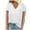 White, variant on Scyoekwg Womens Casual Short Sleeve T Shirts V Neck Tshirt Loose Solid Color Shirts Trendy Lightweight Blouses (Light Blue,XL)