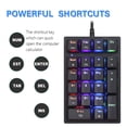 thumbnail image 4 of Motospeed K24 Numeric Mechanical Keyboard, USB Wired, 21 Keys, Red Switch, 4 of 6
