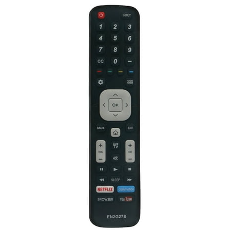 EN2G27S Replace Remote for Sharp TV LC-40N5000 LC-43N5000 LC-50N6000 LC-65N5200U