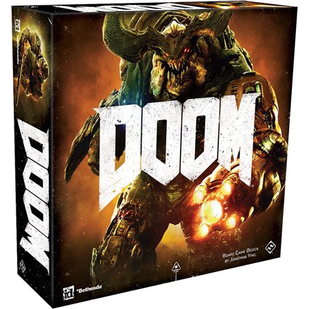 Doom The Board Game (2nd Edition) - Sci-Fi Combat Strategy Game Based on the Video Game for Kids & Adults, Ages 14+, 2-5 Players, 90 Minute Playtime, Made by Fantasy Flight Games