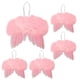 thumbnail image 5 of 5 decoraciones colgantes de Navidad, decoraciones para árboles de Navidad, plumas de ángel, alas de ángel para decoración de fiestas y festivales , Rosa BLESIY Ala del ángel, 5 of 8