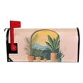 thumbnail image 2 of Yayeee Mailbox Cover Magnetic Large Size Post Box Cover Wrap Decor, Boho Plants, 2 of 9