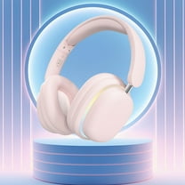 WZXPWT Bluetooth Gaming Headset, Wireless Bluetooth EsportsBluetooth Gaming Headset, Wireless Bluetooth Esportsable RGB Lights Ste Foldable RGB Lights Stereo Sound Mobile & PC Headphones