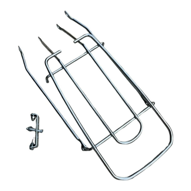 Soporte para rueda trasera de bicicleta, portaequipajes, acero, ligero, para la parte trasera de la bicicleta 26 pulgadas