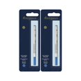 thumbnail image 1 of Recarga para Bolígrafo Rollerball Waterman Punta Fina Tinta Azul Paquete de 2, 1 of 2