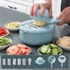 thumbnail image 3 of 9 Piece Set Multi-Function Food Chopper Vegetable Carrots Potatoes Cut Shred Grater Kitchen Manual Slicers Fruit Vegetable Tools, 3 of 4
