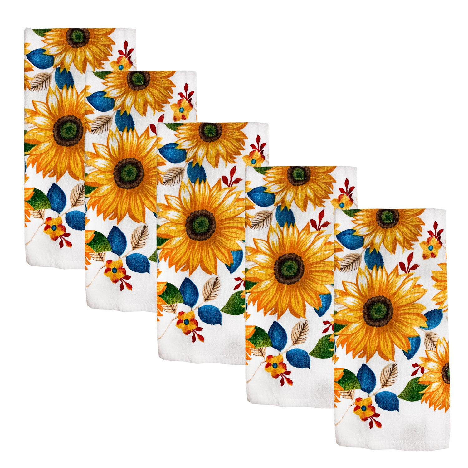 Kitchen Collection 5 Piece Sunflower Fest Towel Set Multi 15x25   2c64cb53 78ff 47f9 Aeda Bd47ab184608 1.5024fcc84cb1947a653d3ea355b7ea4f 