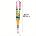thumbnail image 2 of Anime Neck Strap Lanyards Keychain ID Card Pass Hang Rope Lariat Lanyard Key Chain Key Ring Badge Holder Lanyards For Id Badges Lanyard Keychain, 2 of 5
