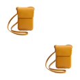 thumbnail image 1 of Becaristey Compact And Versatile Shoulder Bags Wide Application Women Handbags Small Bag yellow 2Set, 1 of 6