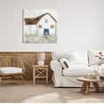 thumbnail image 2 of Stupell Industries Rural White Barn Grassy Meadow Thick Brushstrokes Painting Gallery Wrapped Canvas Print Wall Art, Design by Tava Studios, 2 of 7