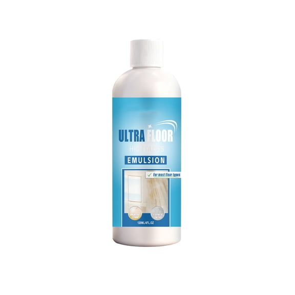 Floor Polish Restorer Scratch Repair and Shine Emulsion for Hardwood Laminate and Tile Long-Lasting Wood Floor Care Solution, 4oz