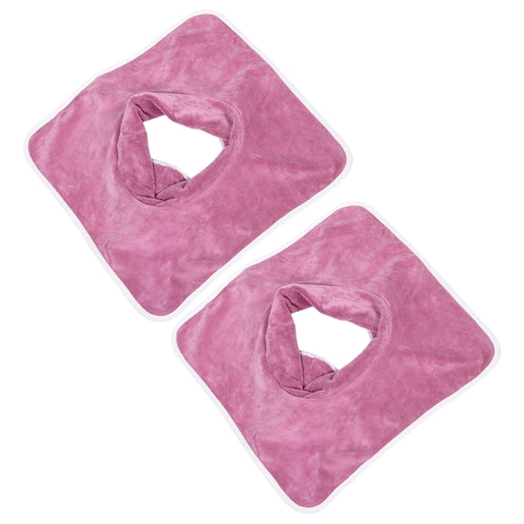 unbranded 2Ud Toalla Reutilizable Para Camilla De Masaje Con Agujero Para Color