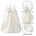 thumbnail image 3 of Absorbent Soft Hand Towels with Hanging Loops for Kitchen Bathroom, 3 of 5