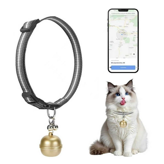Pet Locator, Anti-lost Waterproof GPS Dog/Cat Tracker Wireless Collar Locator Electronic fence alarm, Historical Trajectory Playback, Support Multiple Caregivers