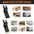 thumbnail image 5 of 110 Pcs Multi Tool Blades Kits, Tianium Oscillating Saw Blades Sharpner for Wood, Plastic, Metal, Universal Quick-Replace Cuchilllas para Multitool Fit Dewalt, Rubi, Milwaukee, Rockwell, Craftsman, 5 of 7