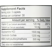 Arthro Oral Ultimate Joint Glucosamine Chondroitin, Double Strength, 90ct