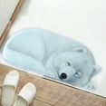thumbnail image 4 of onlyliua Ofertas Especiales Alfombra Mascota Adorable En 3D, Bienvenida para El Piso, 34,25 X 15,74 Pulgadas, Alfombra Antideslizante para El Piso, Divertida y Novedosa para Vacaciones de Verano, Dec, 4 of 7