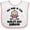 White and Pink, variant on Inktastic My Daddy Worlds Best Barber Girls Baby Bib