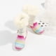 thumbnail image 1 of Botas cortas para niños con lentejuelas arcoíris, nuevas botas de nieve cálidas de terciopelo para otoño e invierno para niñas, boots30-Insole19CM transparentes Gao Jinjia LED, 1 of 2