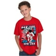 thumbnail image 5 of Cool Kanji Street Fighter Retro Ryu Crewneck T Shirts Boy Girl Teen Brisco Brands X, 5 of 6