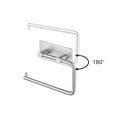 KES Toilet Paper Holder Rv Sticky No Drilling Brushed Stainless Steel