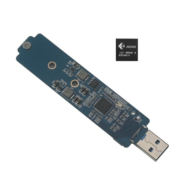 Adaptateur M.2 NVME vers USB 3.0 Carte adaptateur NGFF PCIE SSD pour disque  dur portable Boîtier pour disque dur Plug & Play 