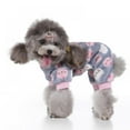 thumbnail image 2 of HLONK Pet Soft Flannel Pajamas Pjs Sleepwear Small Dogs Warm Clothes Jumpsuit Costumes, 2 of 8