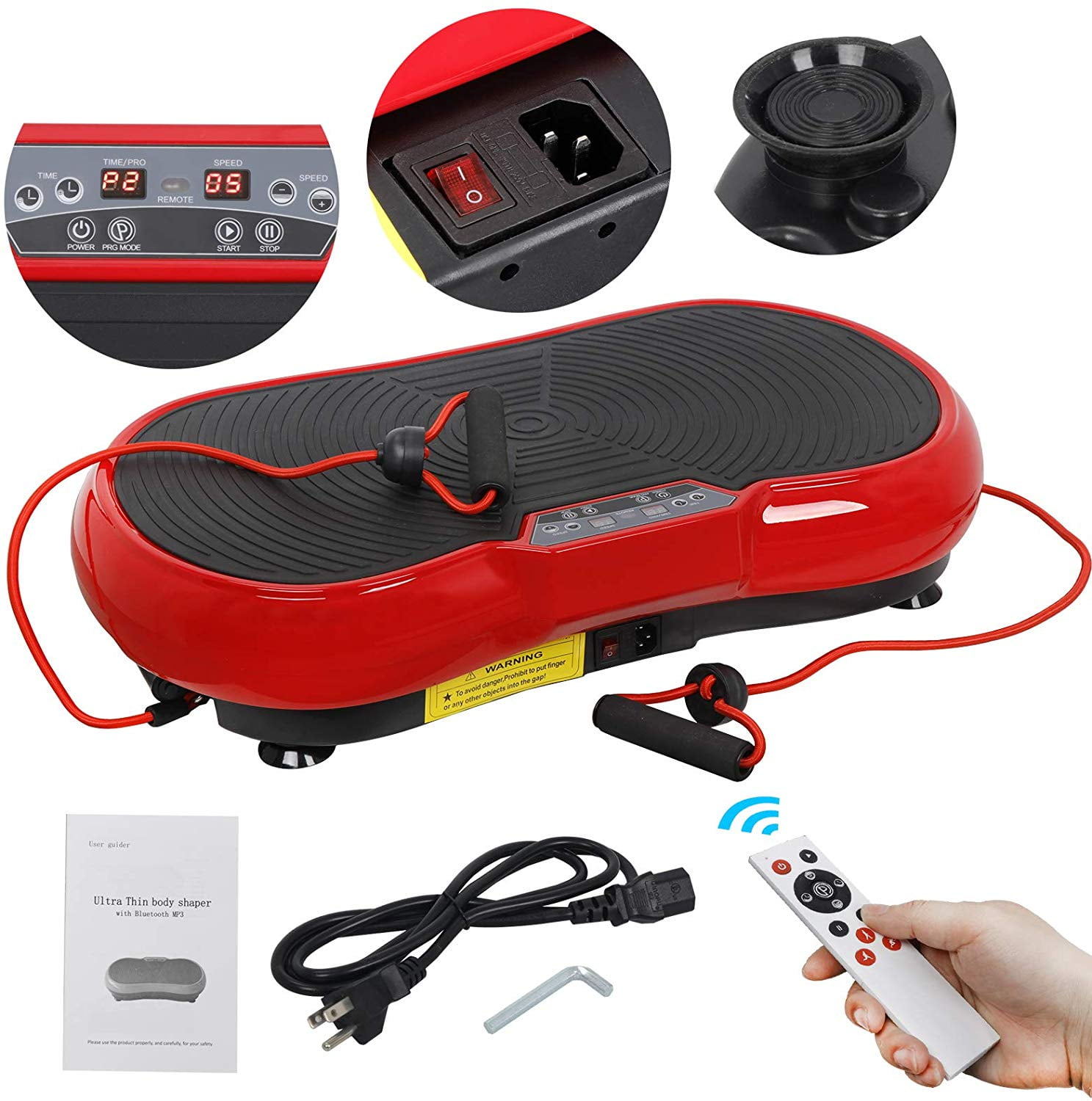 ZENSTYLE Fitness Vibration Massage Machine Massager Whole Full Body Shape Exercise Machine