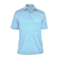Monterey Club Men's Vanish Emboss Texture Golf Polo Shirt #1279
