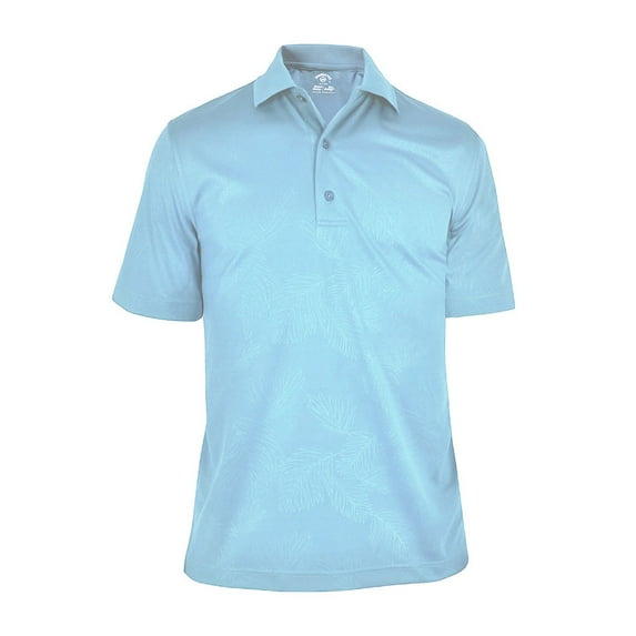 Monterey Club Men's Vanish Emboss Texture Golf Polo Shirt #1279