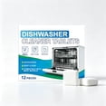 thumbnail image 4 of ZZkhGO Dishwasher Cleaner Tablets, Deep Clean Deodorize Descaling, Gentle on Appliances Cleaning Pods for Built-in Freestanding Dishwashers, 4 of 7