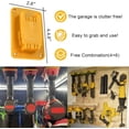 thumbnail image 5 of Woeilo 20 Packs Tool Holders and Battery Holders Compatible with Dewalt 20V Battery Tools, 10 Packs Wall Mount Tool Holder,10 Packs Battery Dock Holder Hangers, 5 of 5