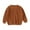 Brown, variant on Utlike Girls Knit Sweater Toddler Baby Knit Sweaters Round Neck Long Sleeve Pullover Sweatshirt Fall Winter Comfort Fit Top For Daily Wear Size 18 Months-24 Months
